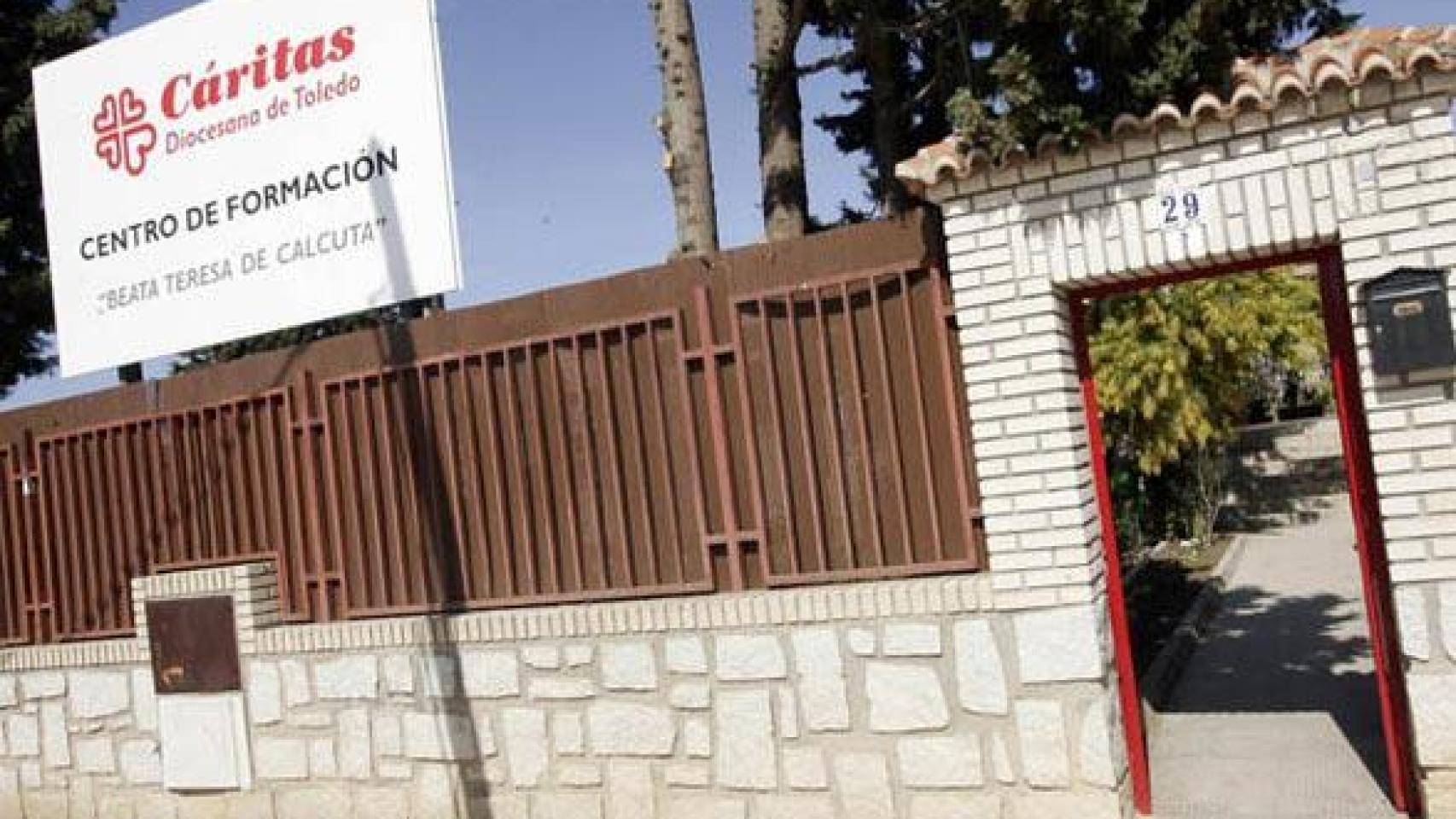 Centro de Formación Santa Teresa de Calcuta de Cáritas, ubicado en el barrio del Polígono de Toledo.