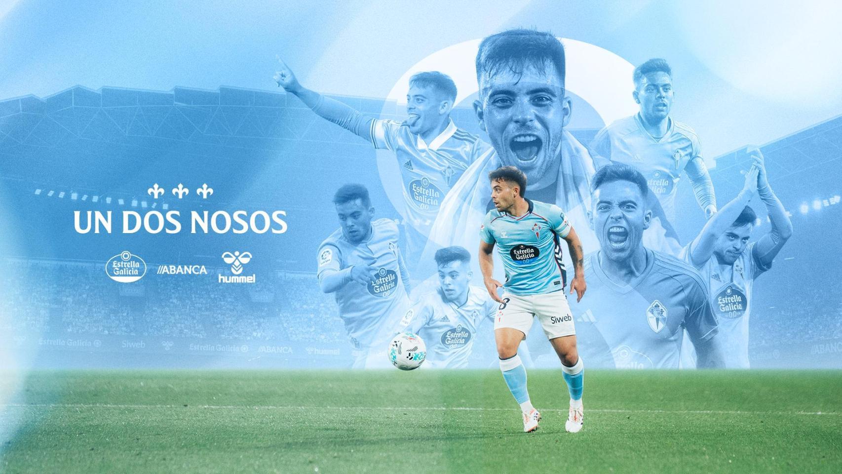 El Celta dice adiós a Fran Beltrán, que pone rumbo al Girona: Hasta siempre