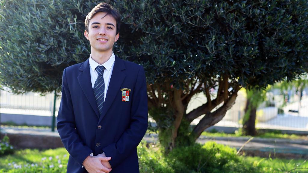 Francisco Bolea de Castro, alumno del colegio Cumbres School Valencia. EE