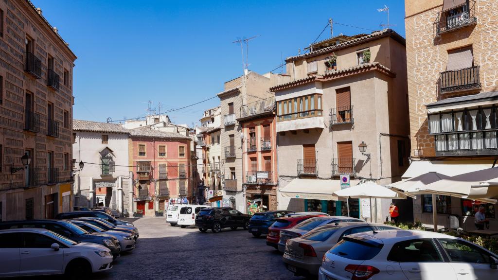 La plaza de la Magdalena, a escasos metros de la céntrica plaza de Zocodover de Toledo.