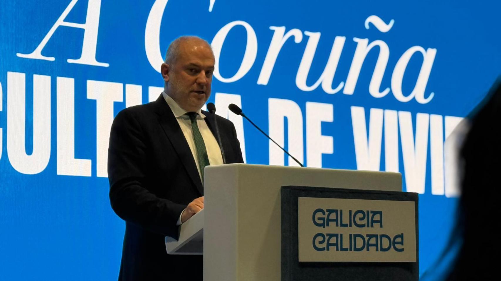 Gonzalo Castro, concejal de Cultura del Concello de A Coruña en FITUR 2026