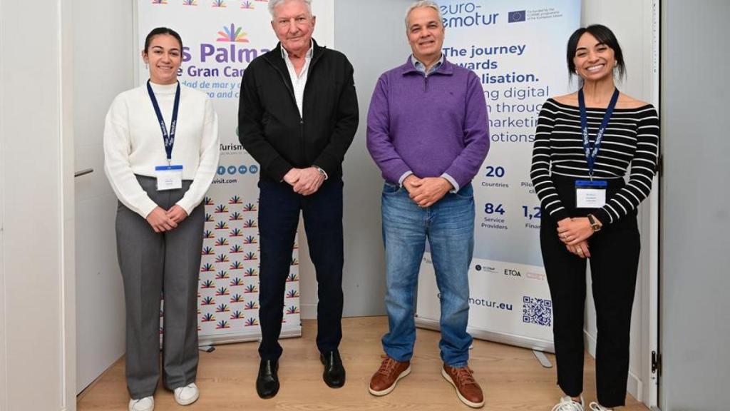 Los responsables del proyecto de neuromarketing turístico.