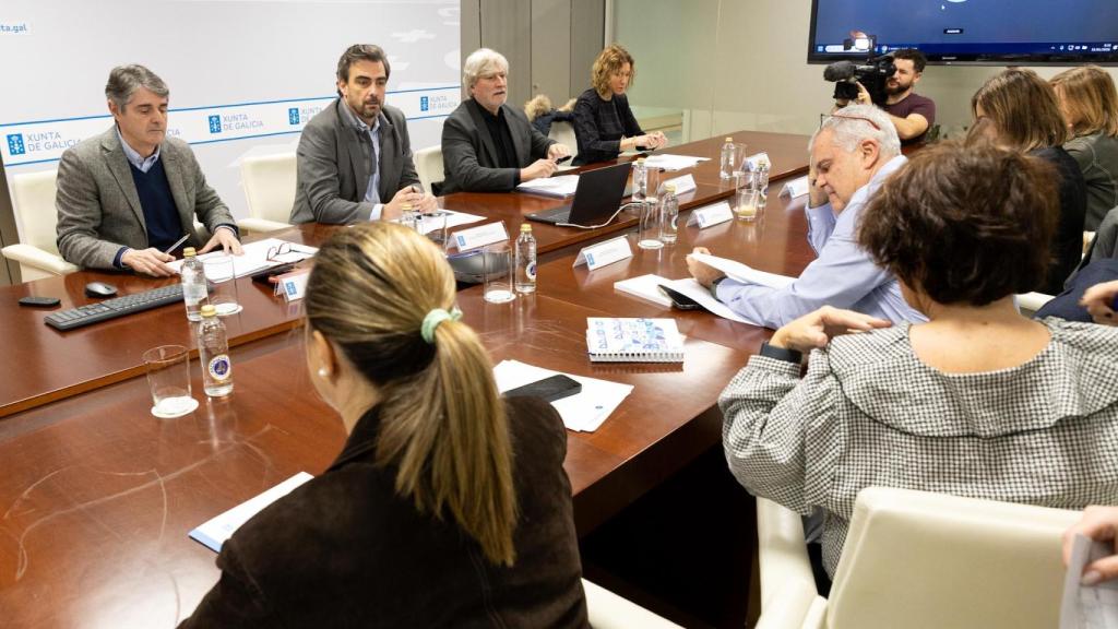 Instante de la reunión.