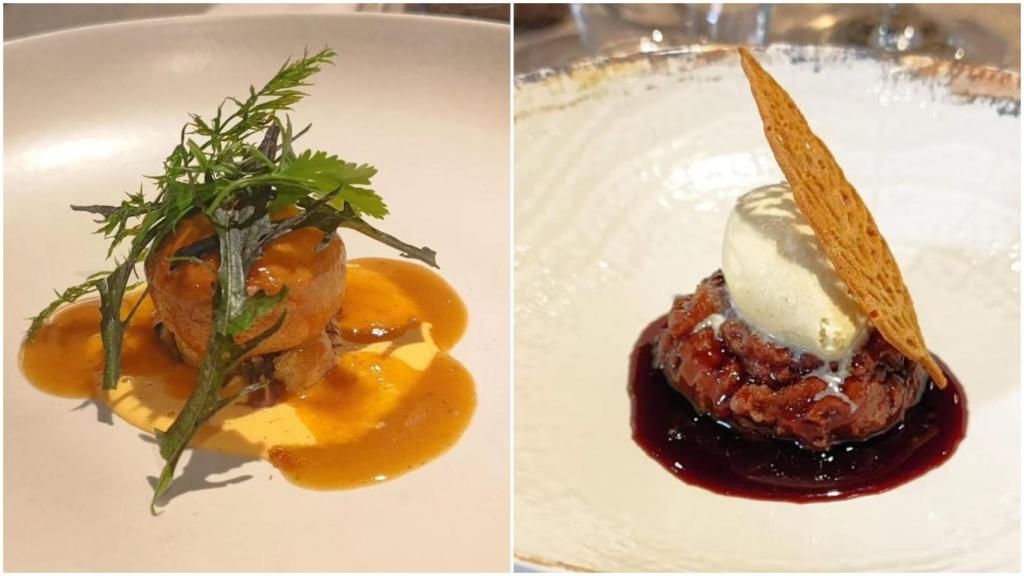 Platos de Pementa Rosa, en Carballo (A Coruña)