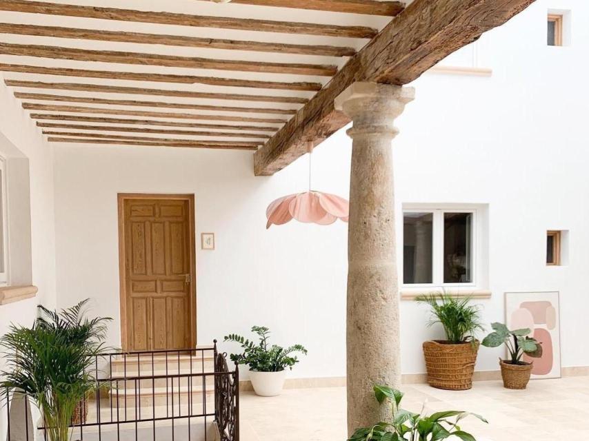 Patio del Siglo XVI del hotel 'El Bálsamo'.