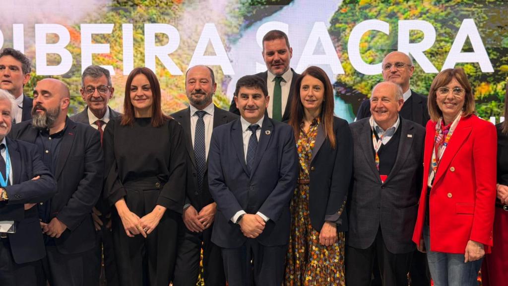 Galicia refuerza en Fitur la candidatura madura, sólida y arropada de la Ribeira Sacra a Patrimonio Mundial