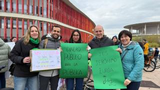 Profesores del IES Jerónimo Zurita de Zaragoza.