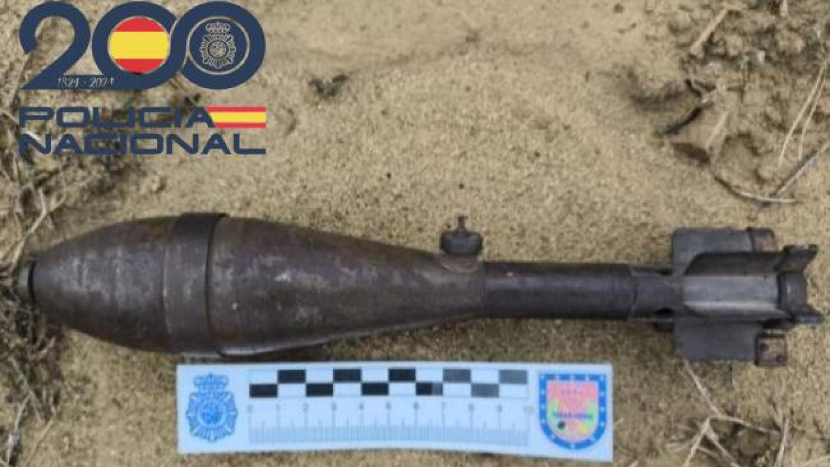 Artefacto de la Guerra Civil