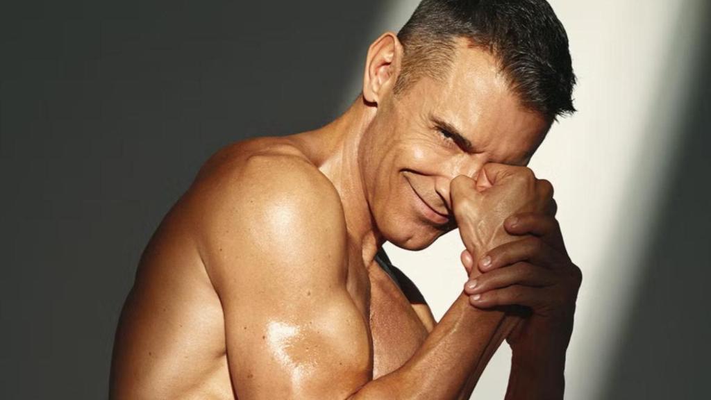 El presentador Jesús Vázquez posa para la revista Men's Health.