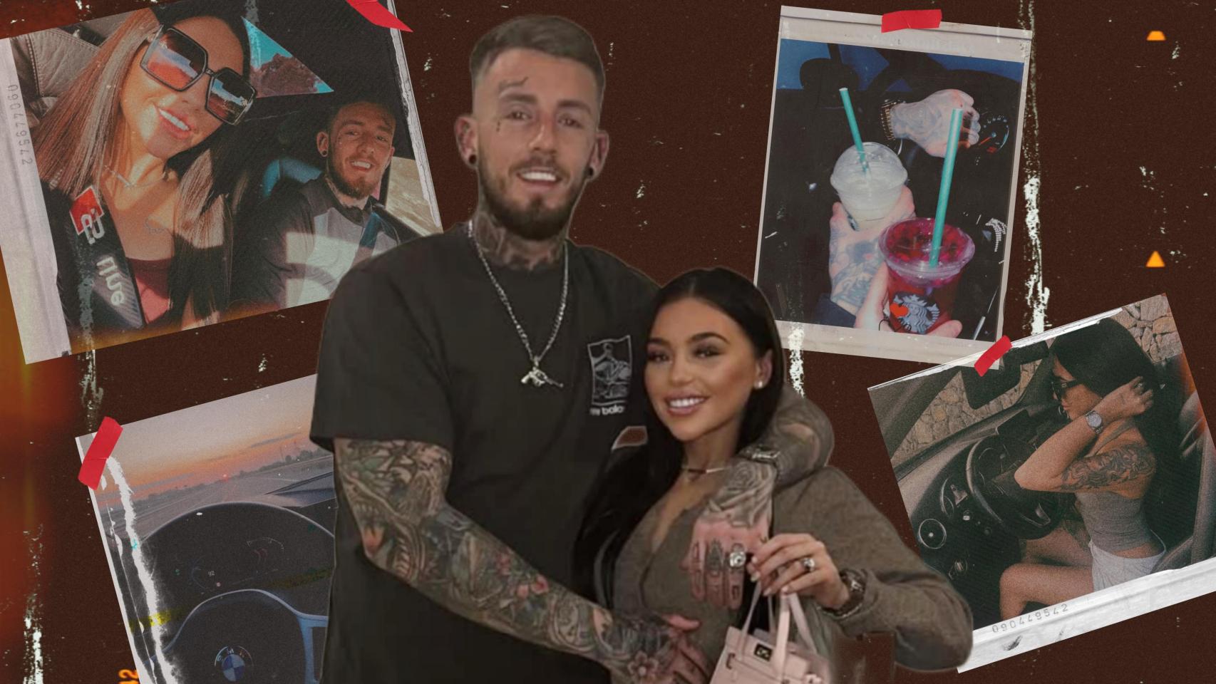 Jonny Smyth y su mujer Madison.