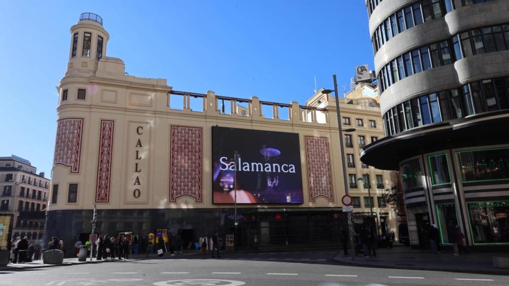 Promoción de Salamanca en los Cines Callao de Madrid
