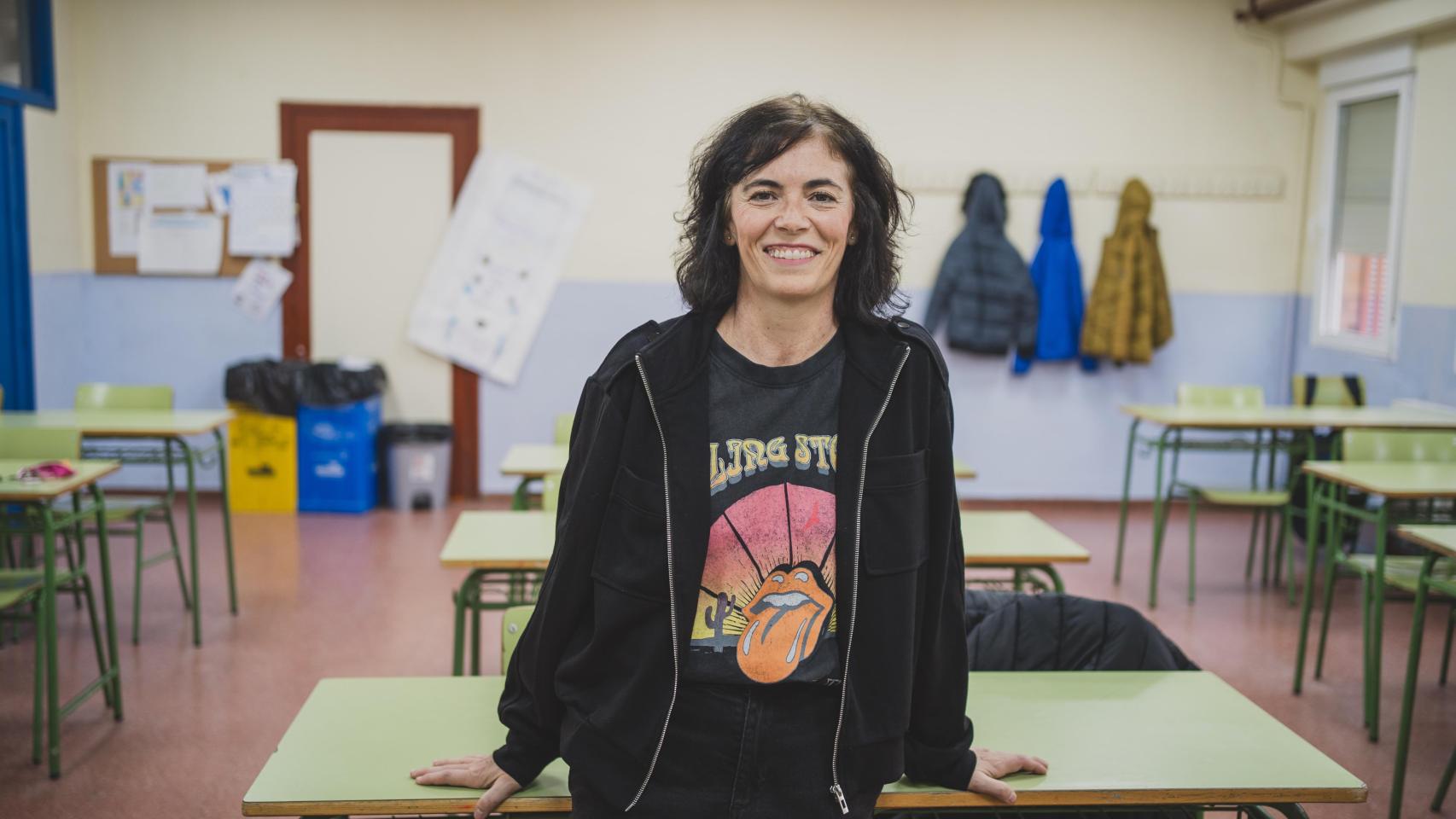 Ana Hernández, la profesora de Leganés que está rozando el Nobel de la Educación.
