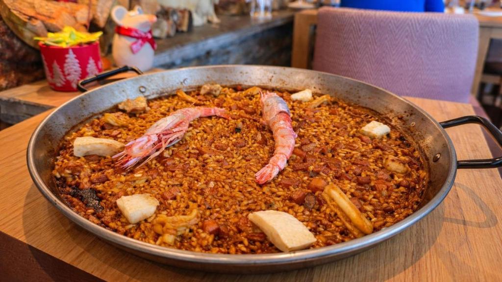 Arroz seco del senyoret.
