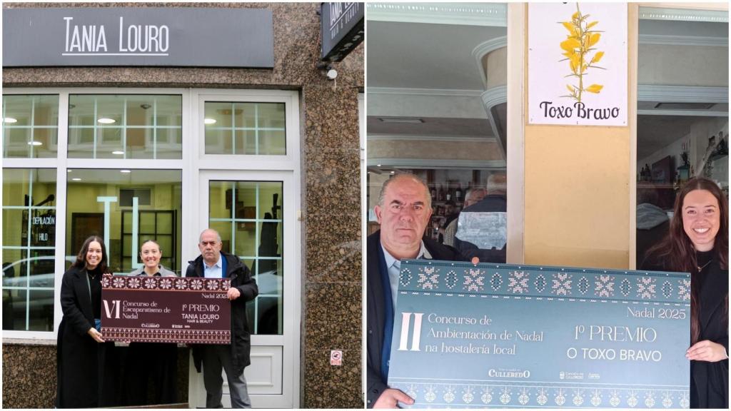 Imagen de las entregas de premios.