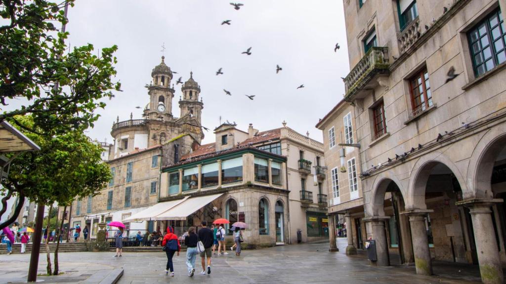 Casco antiguo de Pontevedra.