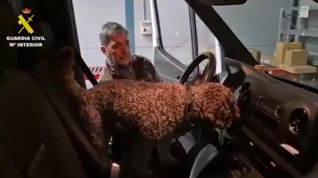 Junco, durante su búsqueda de los restos biológico de Julián Perea.