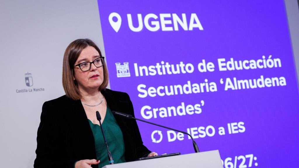 Esther Padilla, consejera portavoz de Castilla-La Mancha. Foto: JCCM.