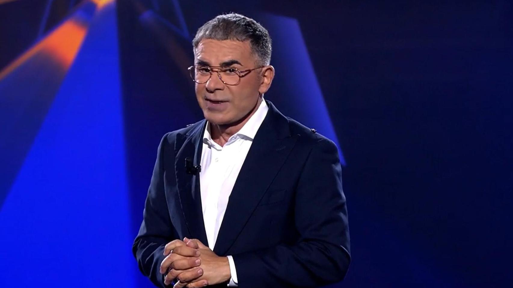 Jorge Javier Vázquez, durante la gala de 'GH DÚO' de este martes, 21 de enero.