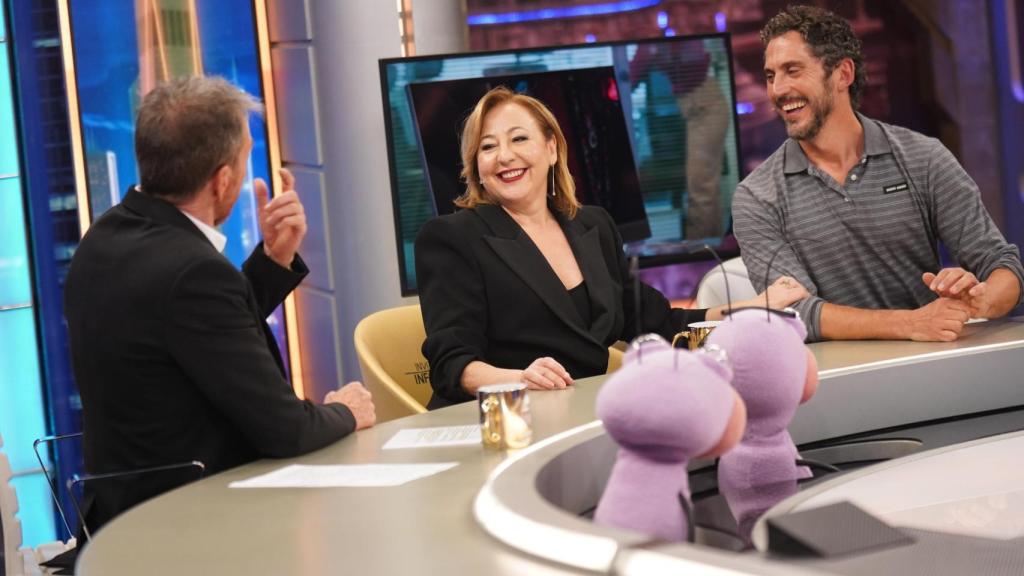 Paco León y Carmen Machi en 'El Hormiguero'