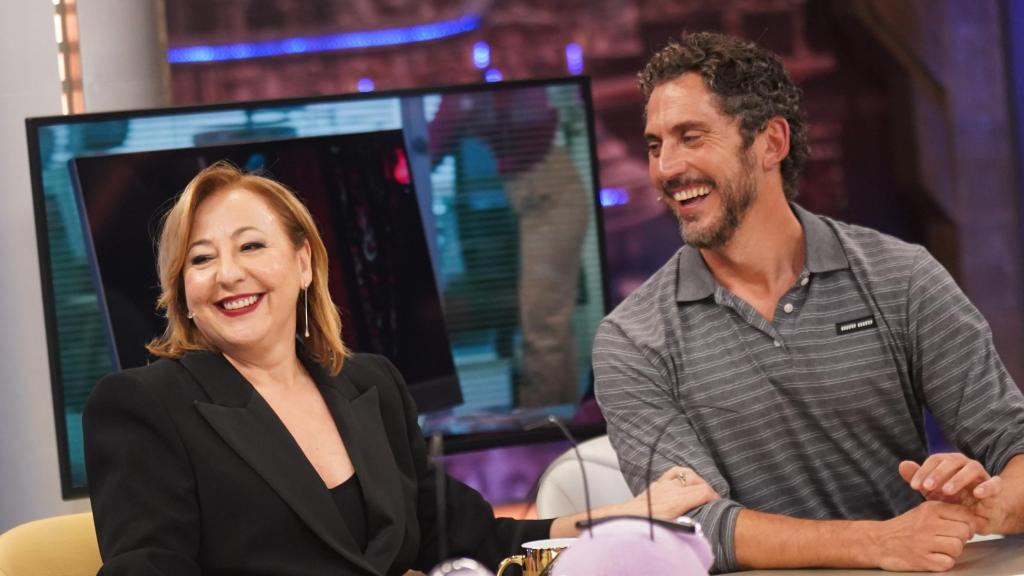 Paco León y Carmen Machi en 'El Hormiguero'