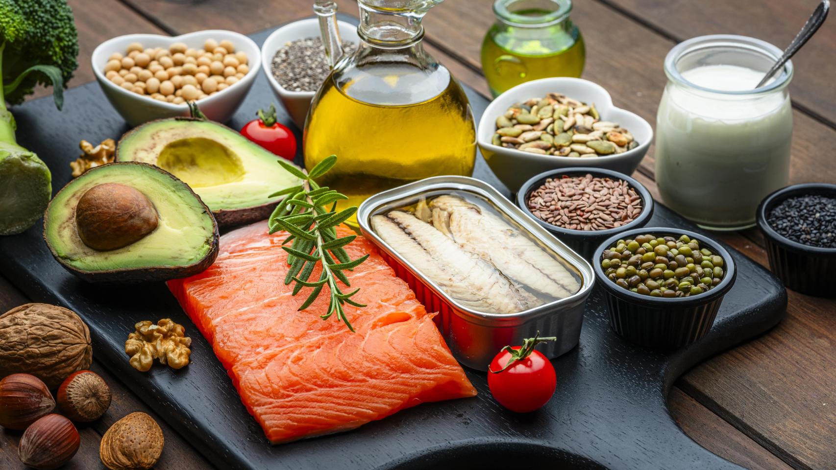 Menos grasas animales y más vegetales.