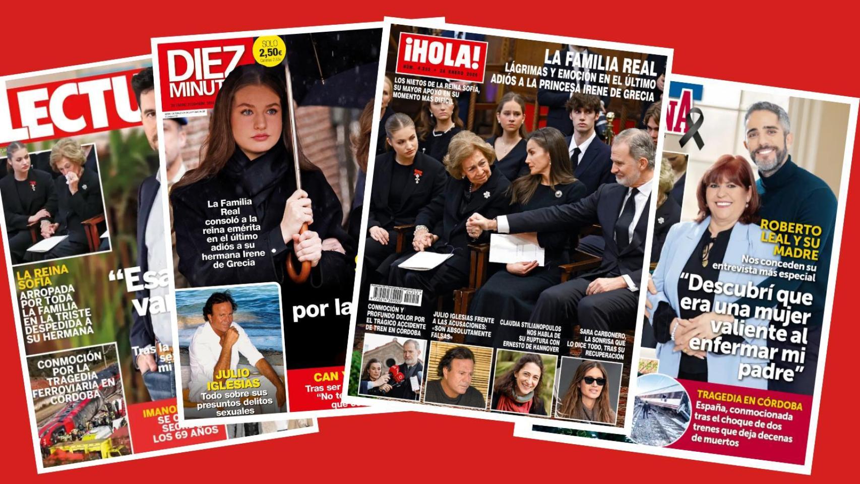 Portadas de revistas.