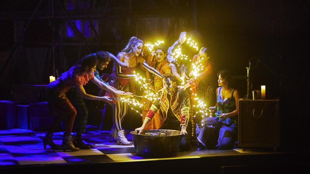 Escena de 'Godspell' 2026.