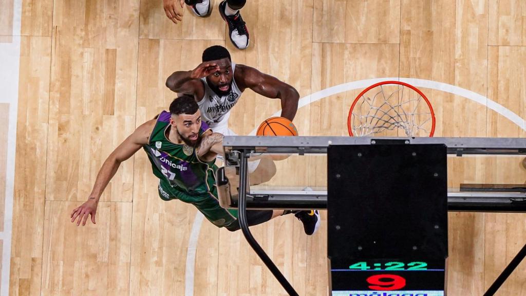 Chris Duarte durante el Unicaja vs. Würzburg de la BCL