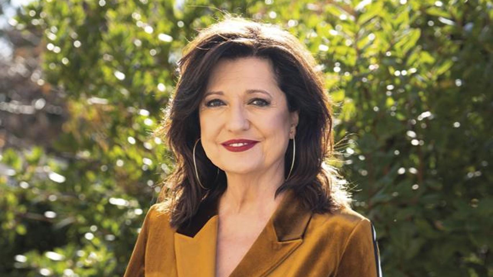 La autora de la novela.