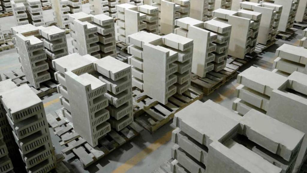 Los ladrillos térmicos que reemplazan las calderas de gas.