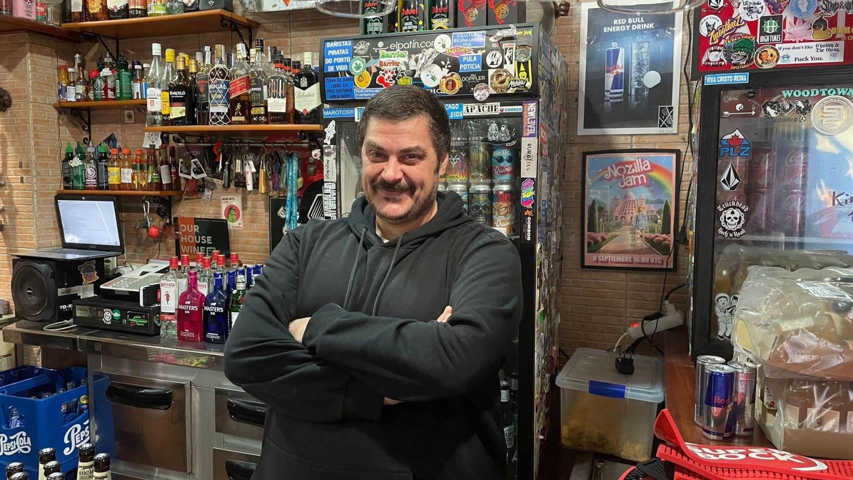 David Varona, responsable de la bocatería Lareca.