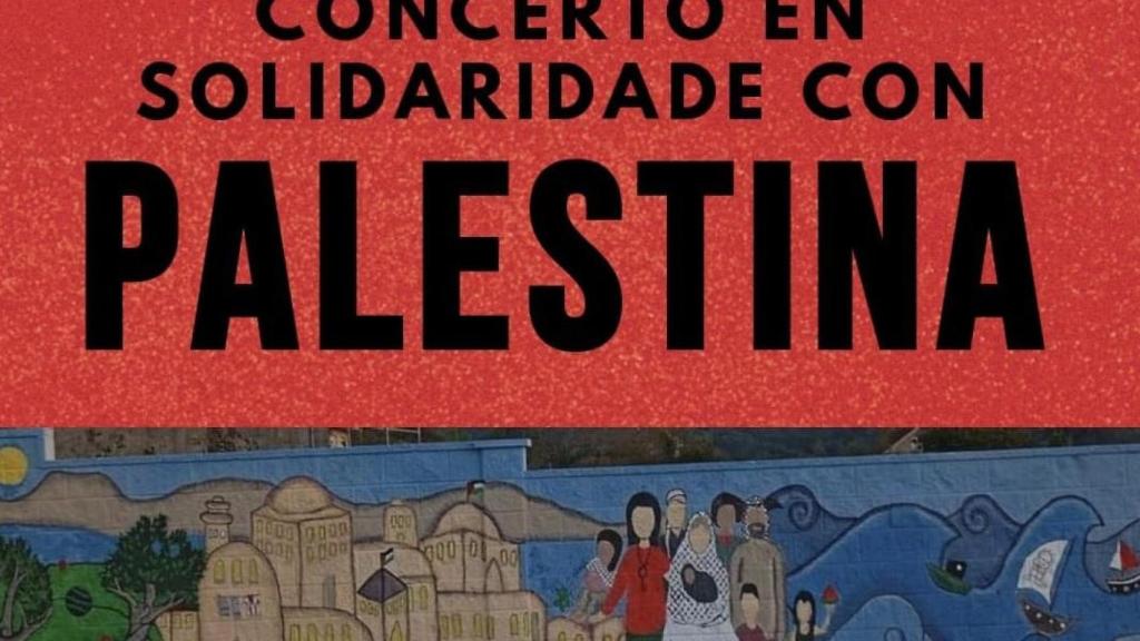 O Rosal (Pontevedra) organiza un concierto en favor de Palestina.
