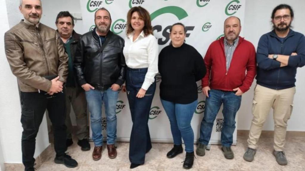 Reunión del comité de empresa de los trabajadores de Sabic.