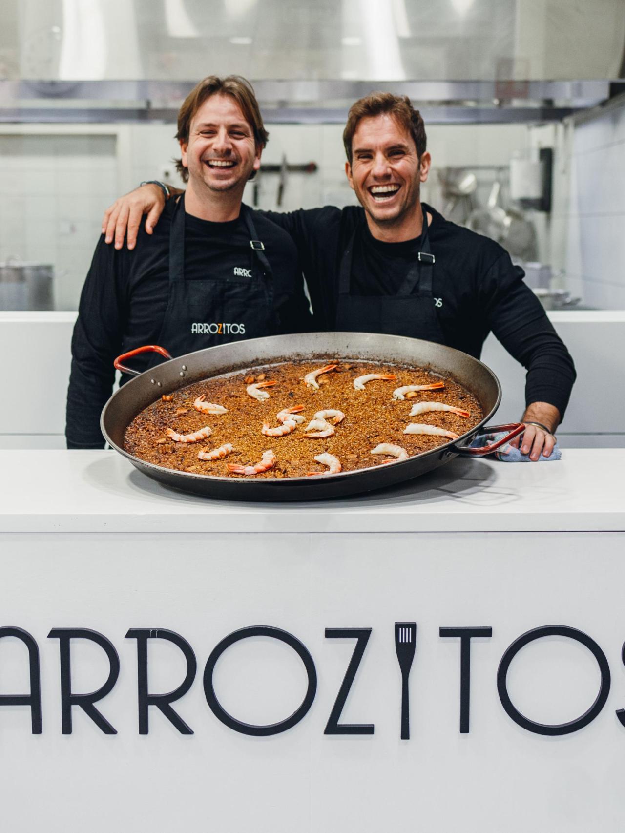 Los hermanos Álvaro y Luis Aranguren, fundadores de Arrozitos.