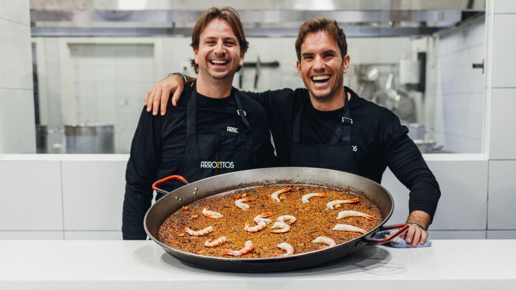 Los hermanos Álvaro y Luis Aranguren, fundadores de Arrozitos.