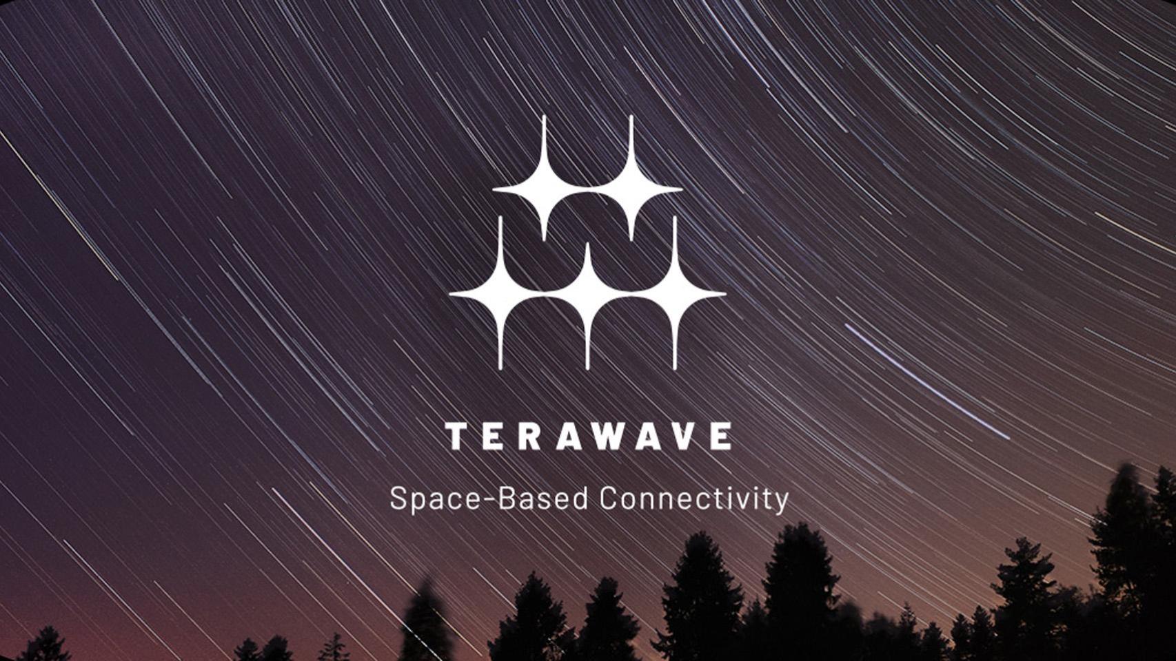 Logo promocional de TeraWave.
