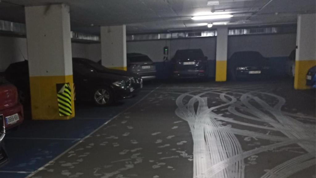 Una de las plantas superiores a la que se produjo el incendio