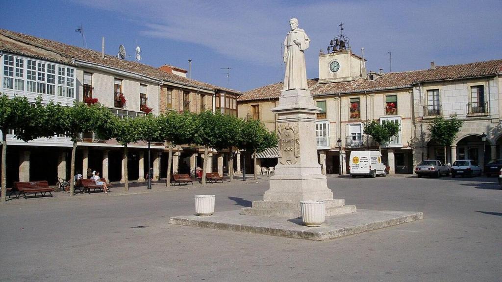La Plaza Mayor de Villadiego