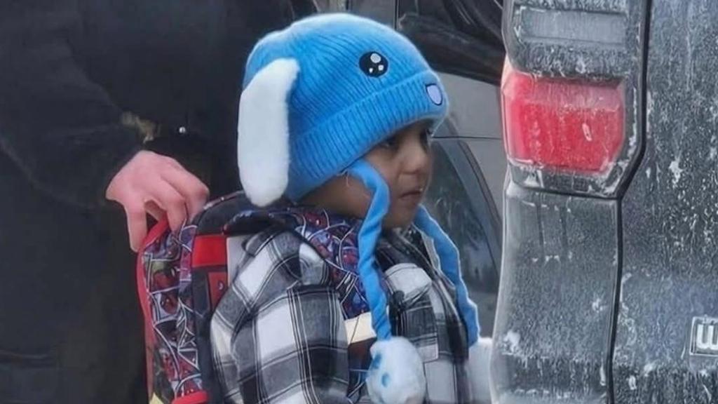 Liam Ramos, de cinco años, detenido por el ICE en Columbia Heights.