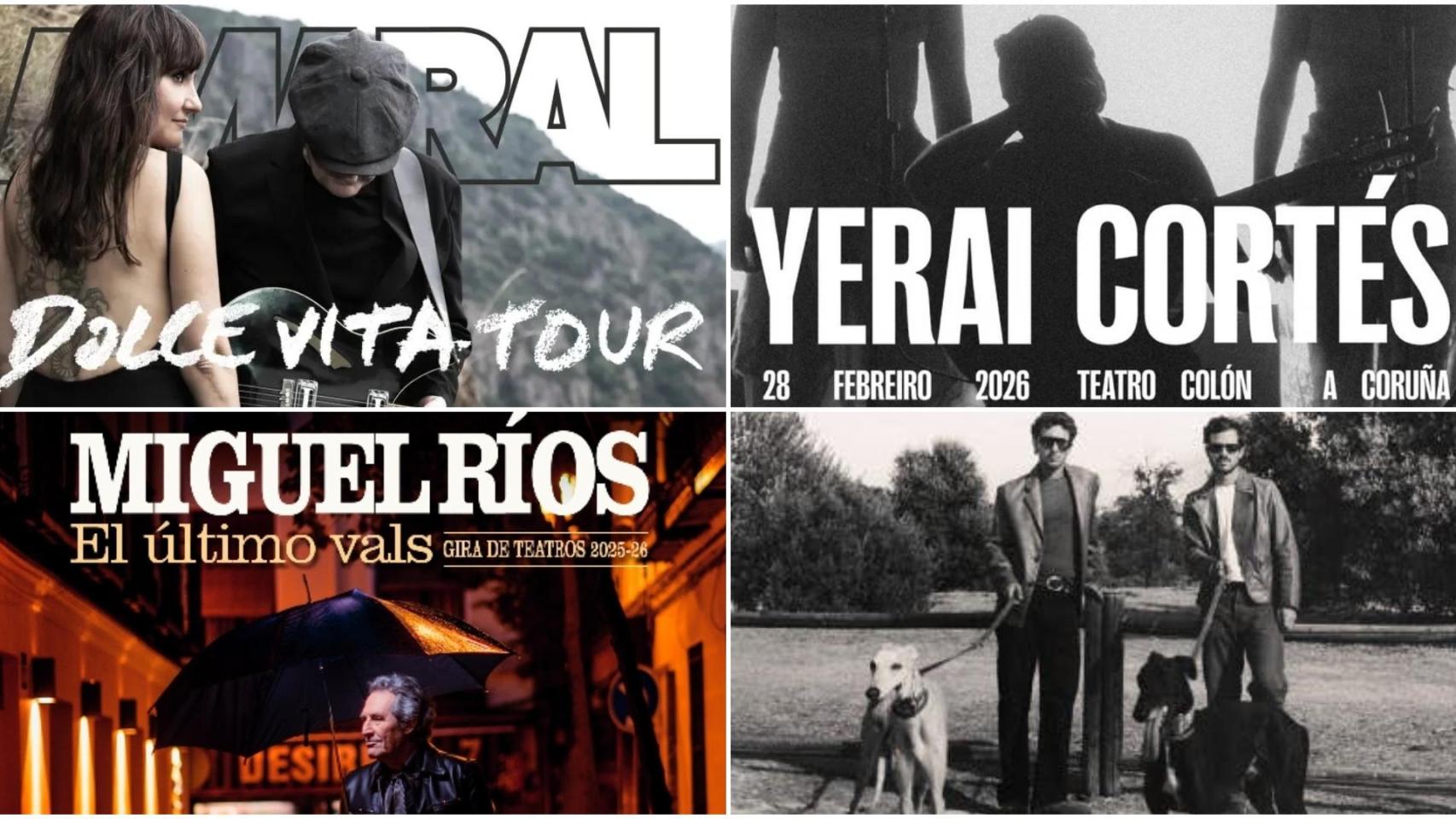 Estos son todos los grandes conciertos que acogerá A Coruña en febrero de 2026