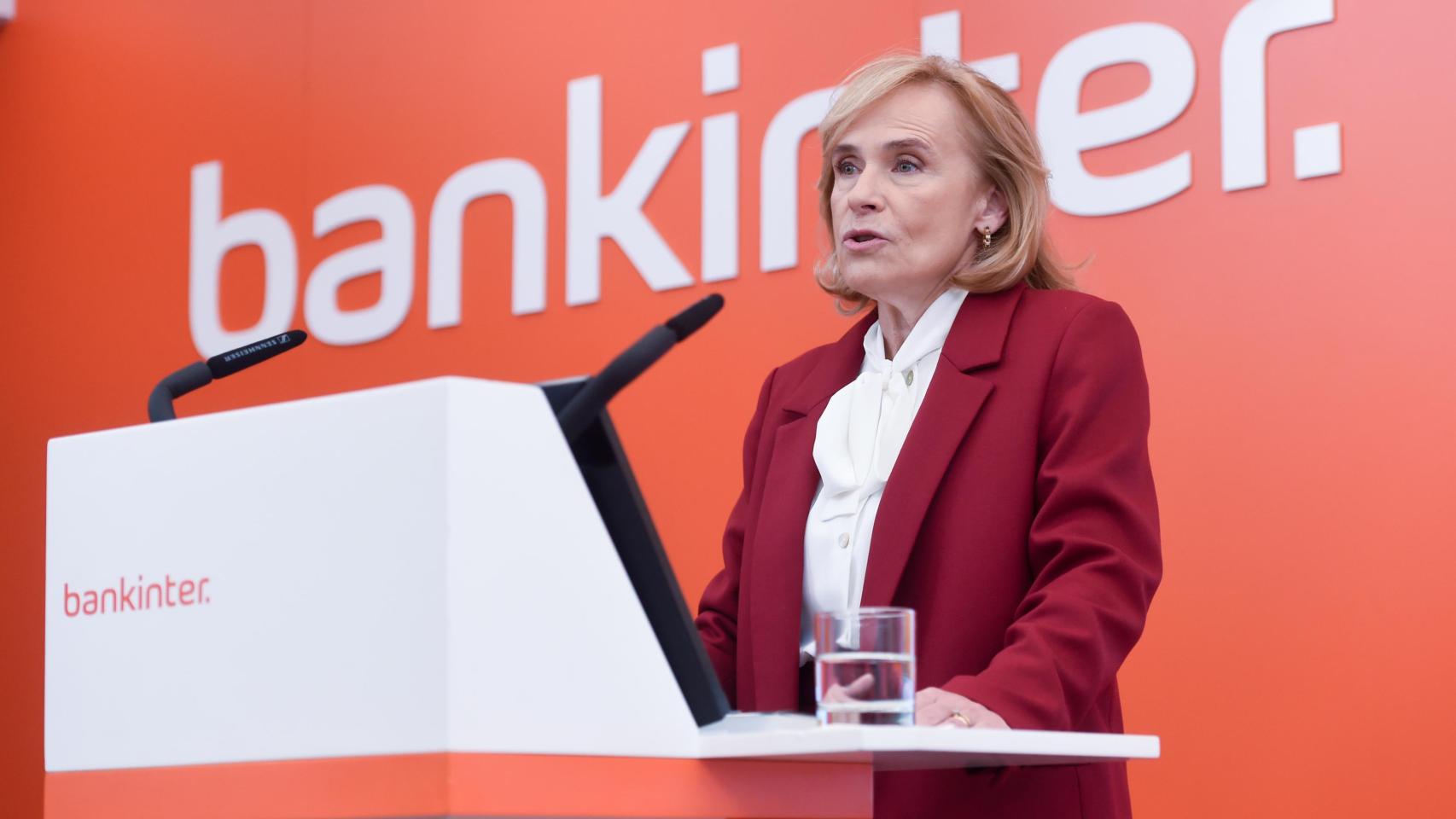 Gloria Ortiz, CEO de Bankinter, en la presentación de resultados 2025.