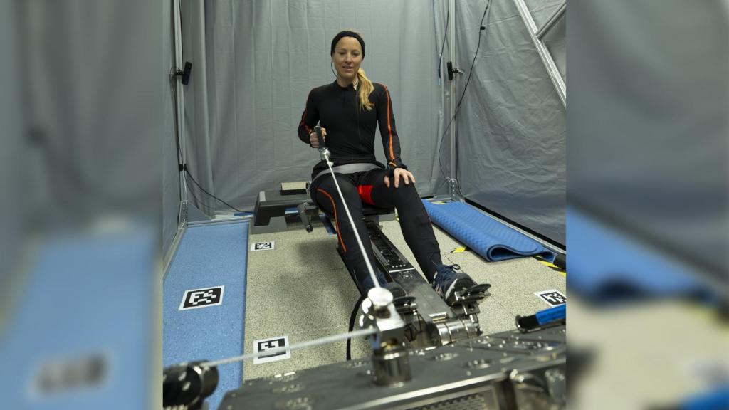 Uso de la máquina E4D.