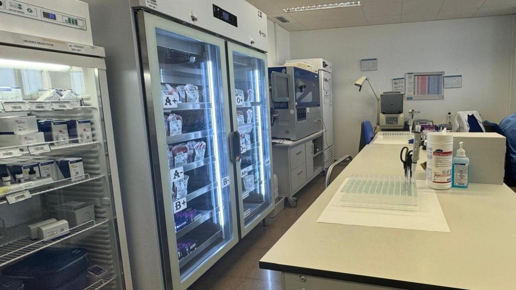 El Banco de Sangre del Hospital de Torrevieja.