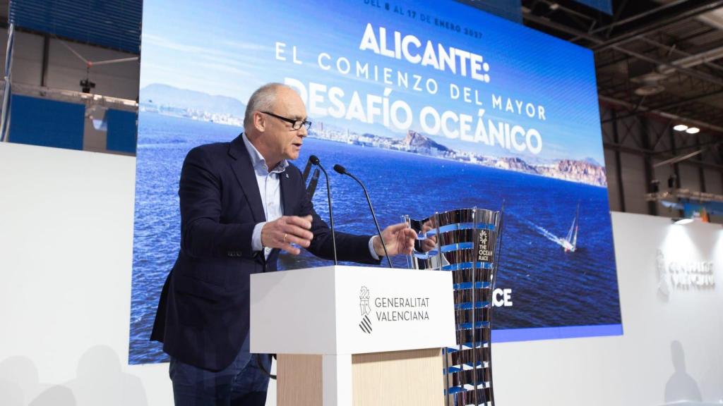 El director ejecutivo de The Ocean Race, Mirko Groeschner, en Fitur 2026.