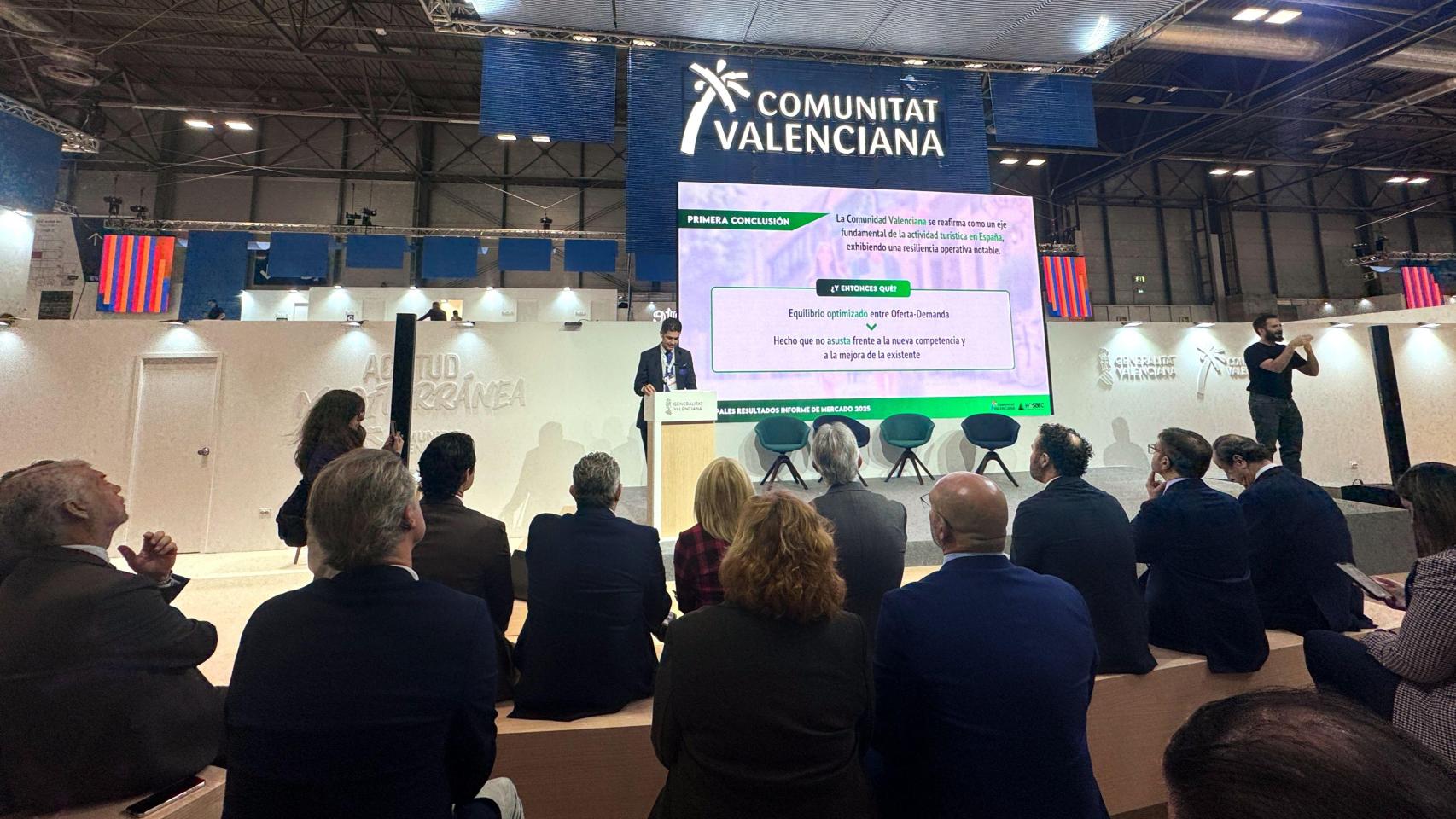 Fede Fuster en FITUR.