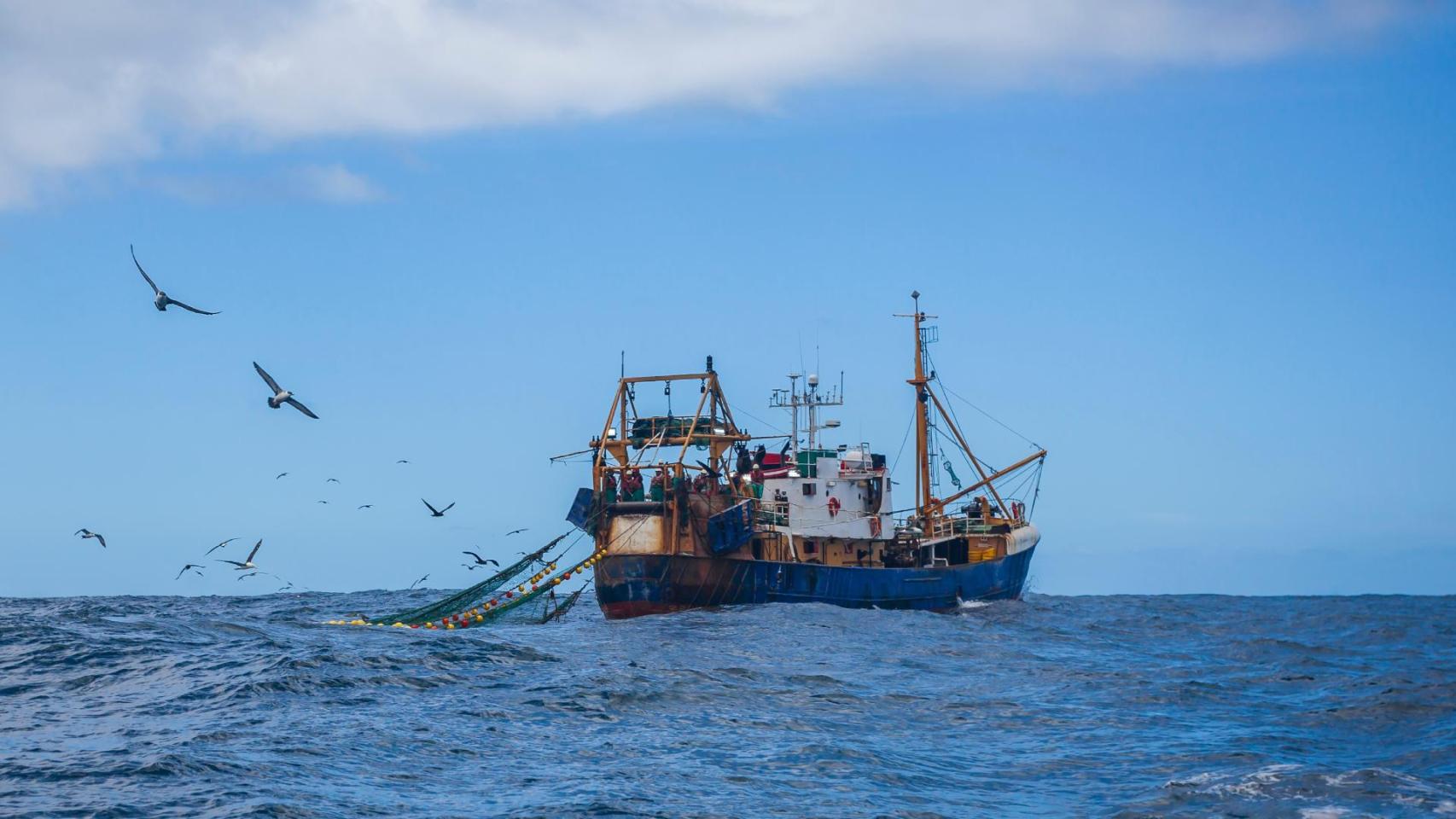 Un arrastrero, en una imagen de archivo.