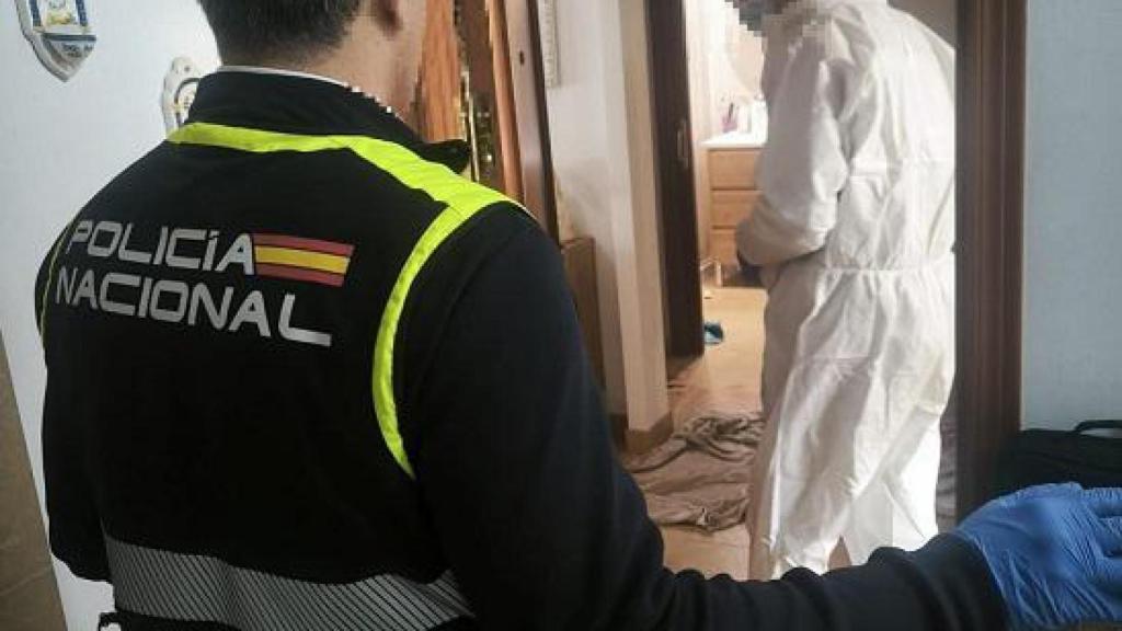 Policía Científica, en el lugar.