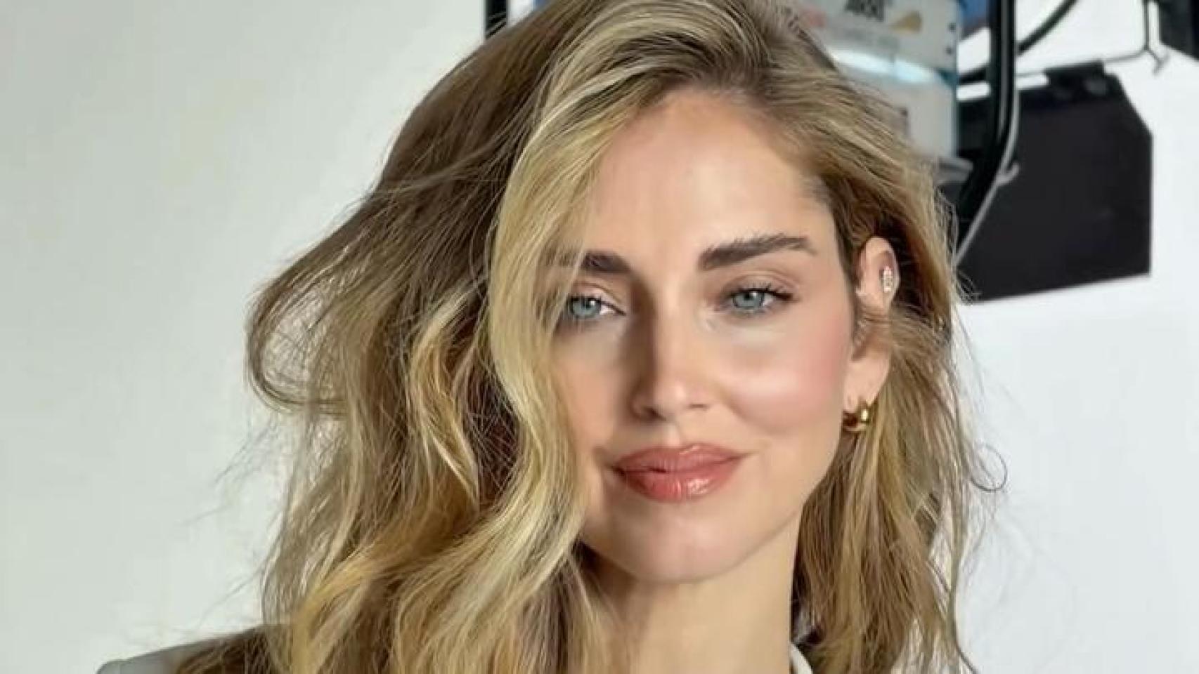 Chiara Ferragni en la nueva campaña de Guess.