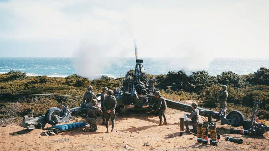 Obús 155/42 SIAC del Ejército de Tierra