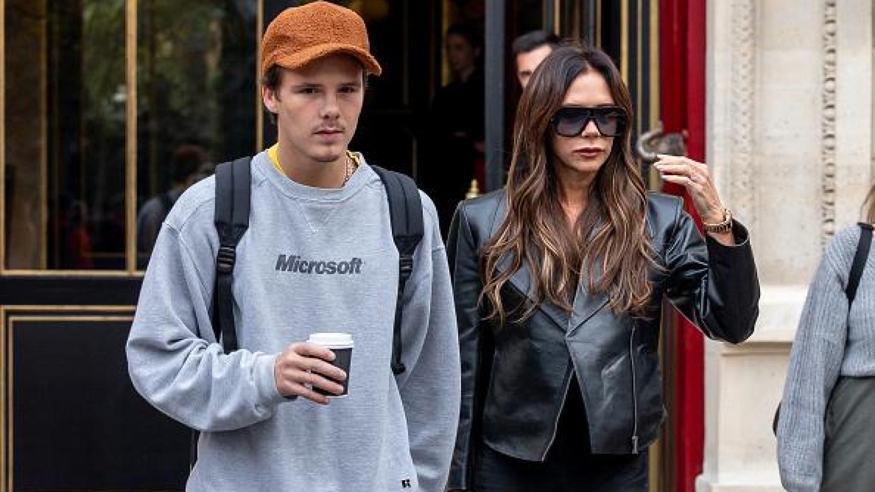 Cruz y Victoria Beckham en una imagen de 2023.